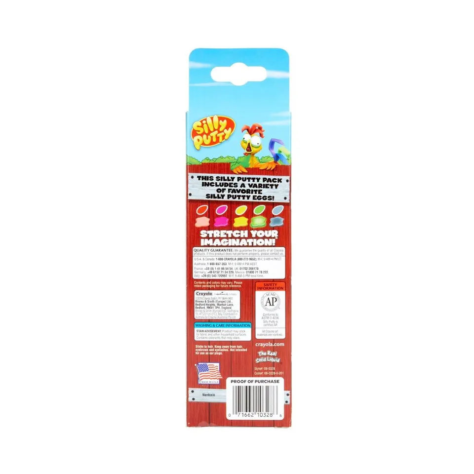 Crayola Silly Putty – 5 Pcs