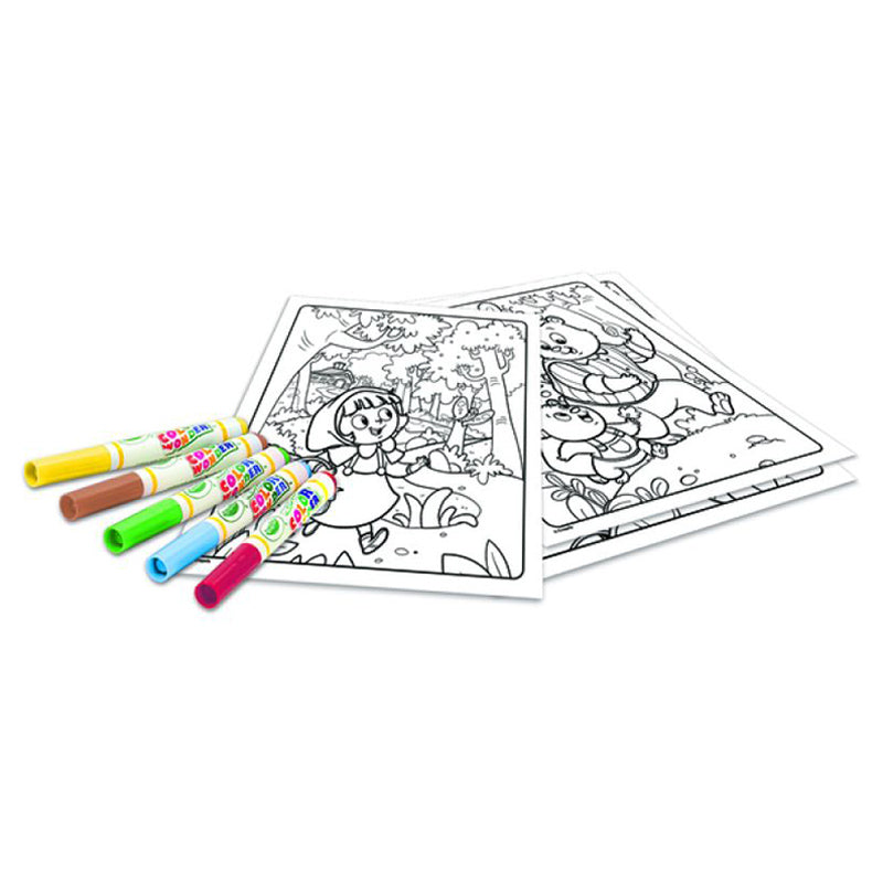Crayola Color Wonder – Once Upon A Time Coloring Book with Markers