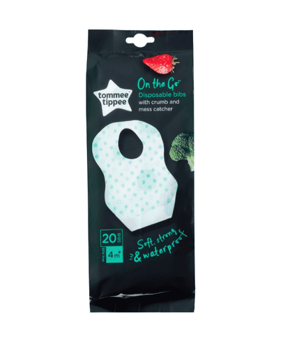 Tommee Tippee Crumb and Mess Catcher Disposable Bibs 20pcs.