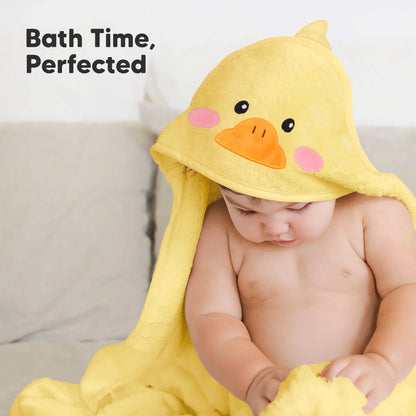 Keababies Cuddle Baby Hooded Towel (Duck)