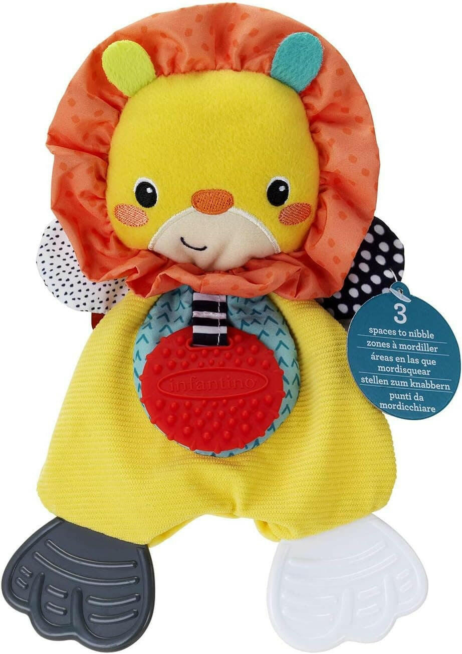 Infantino Cuddly Teether - Lion.