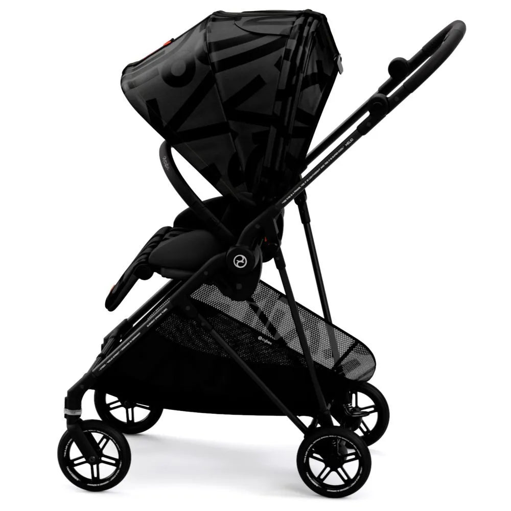 Cybex Melio Street Lightweight Stroller (Real Black)