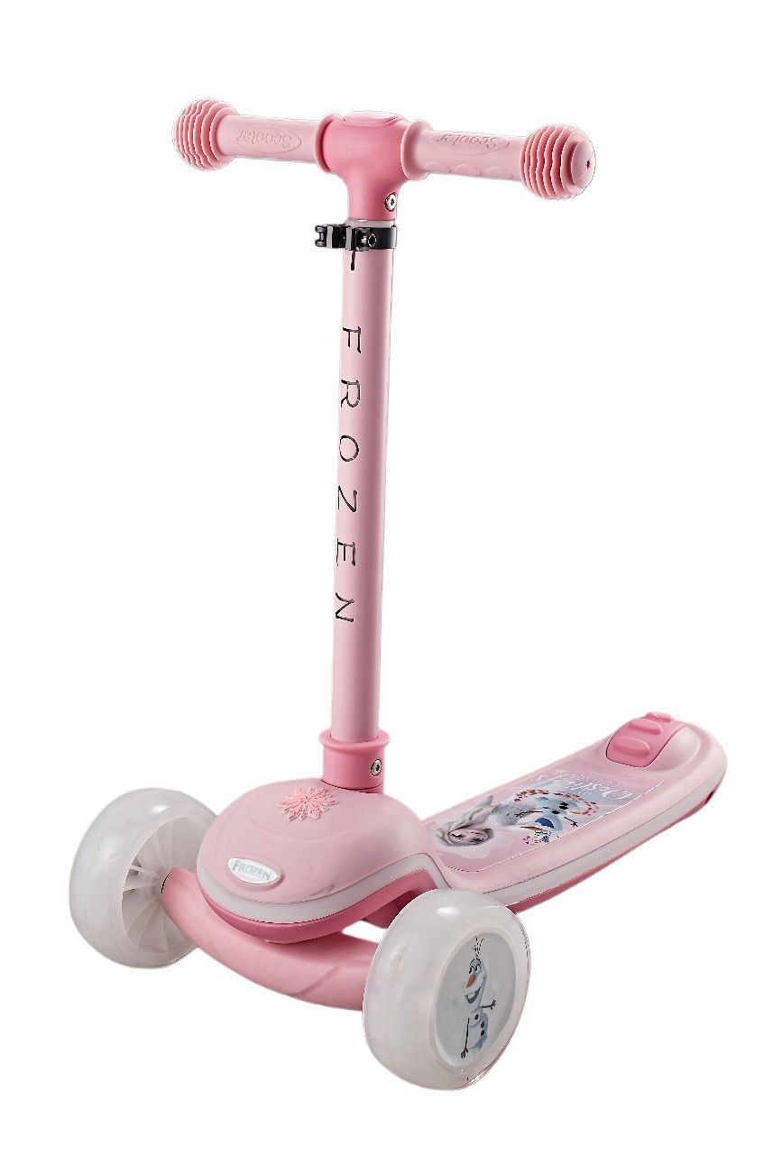Disney Frozen 3 Wheel Scooter With Multiple Lights