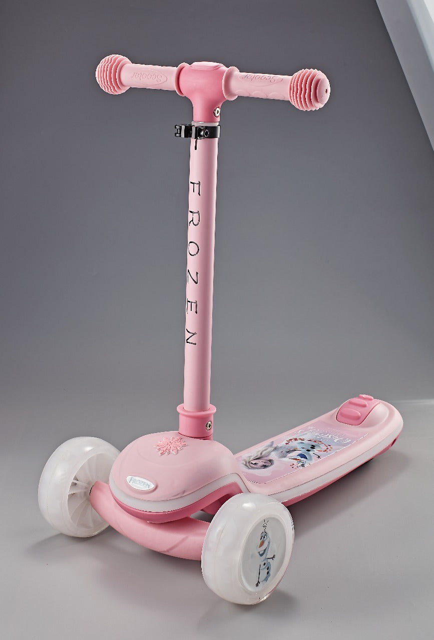 Disney Frozen 3 Wheel Scooter With Multiple Lights