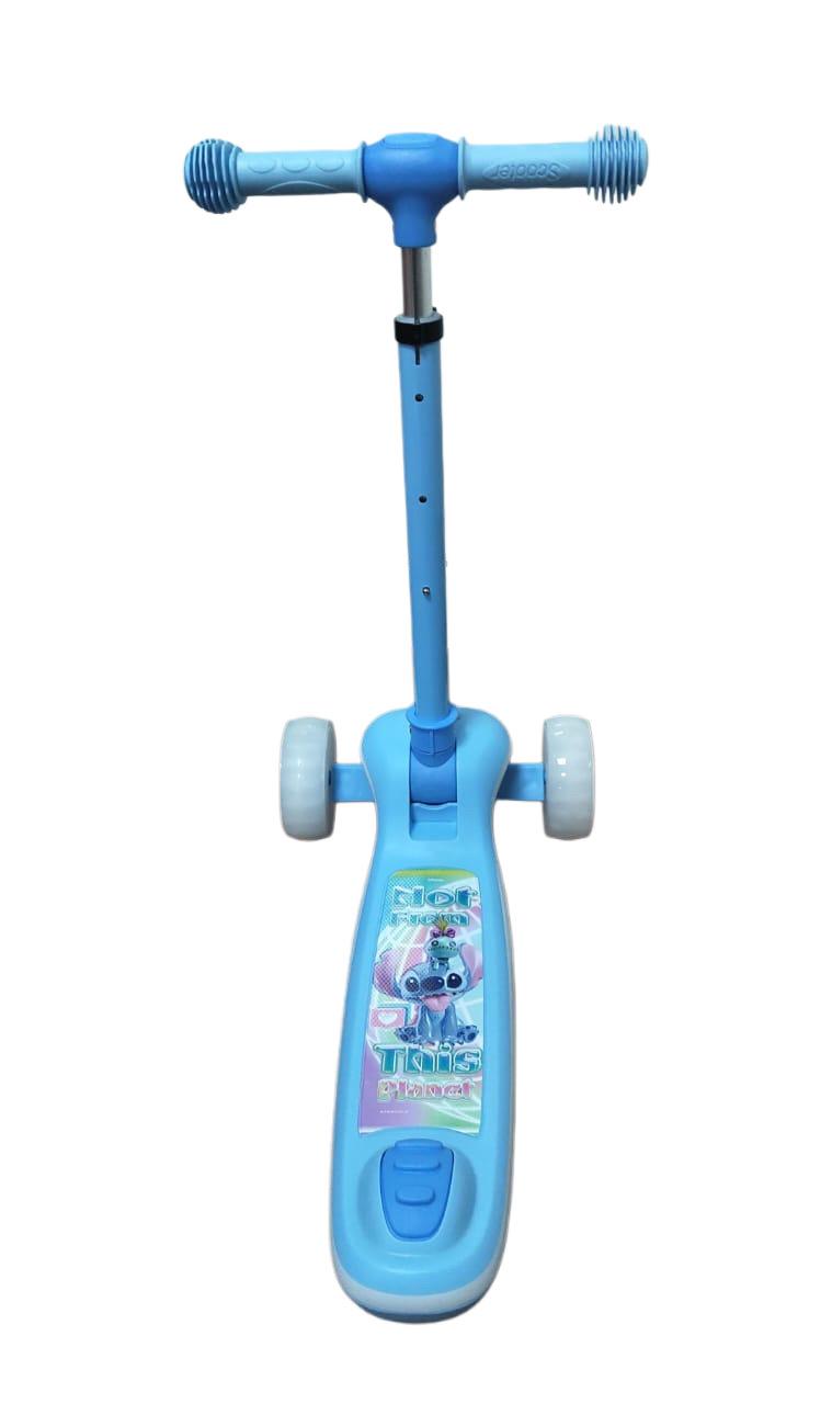 Disney Stitch 3 Wheel Scooter With Multiple Lights