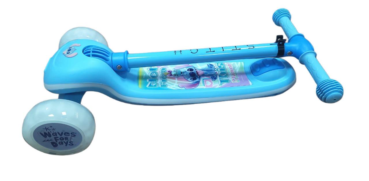 Disney Stitch 3 Wheel Scooter With Multiple Lights