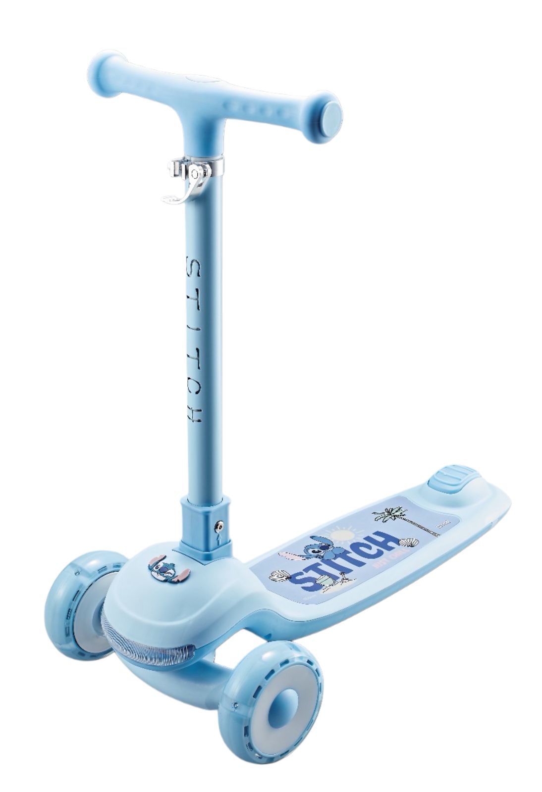 Disney Stitch 3 Wheel Scooter With Single Lights