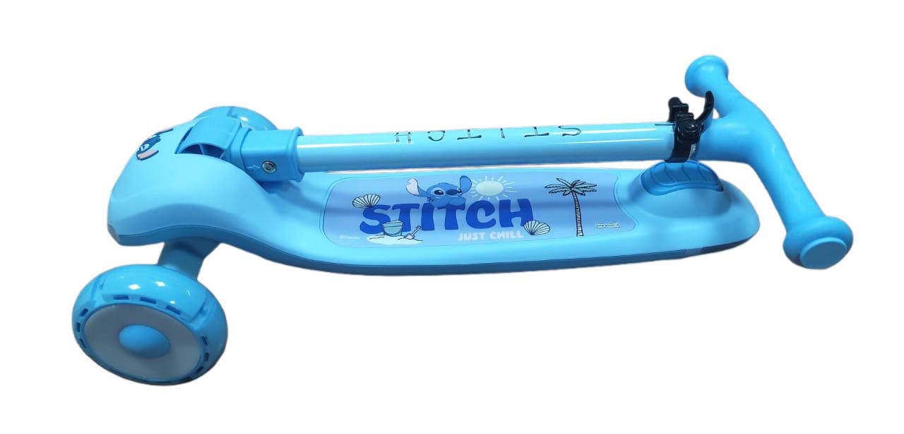 Disney Stitch 3 Wheel Scooter With Single Lights