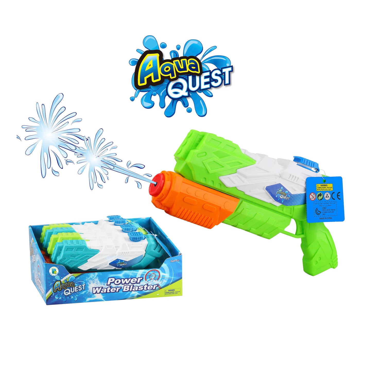 Aqua Quest Water Gun Woc CDU8 32cm