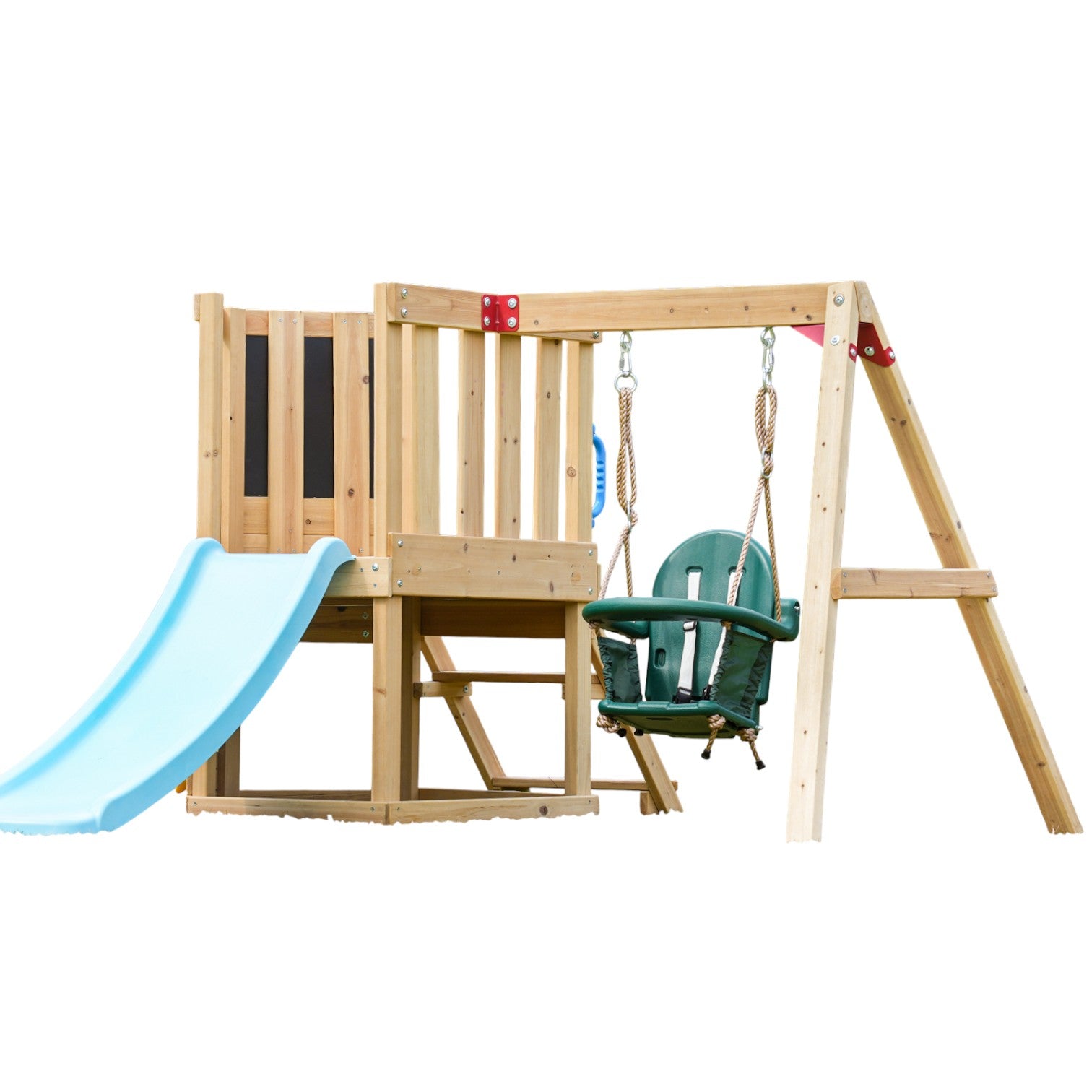 Dynamic Sports Arabian Fox Wooden Swing Set