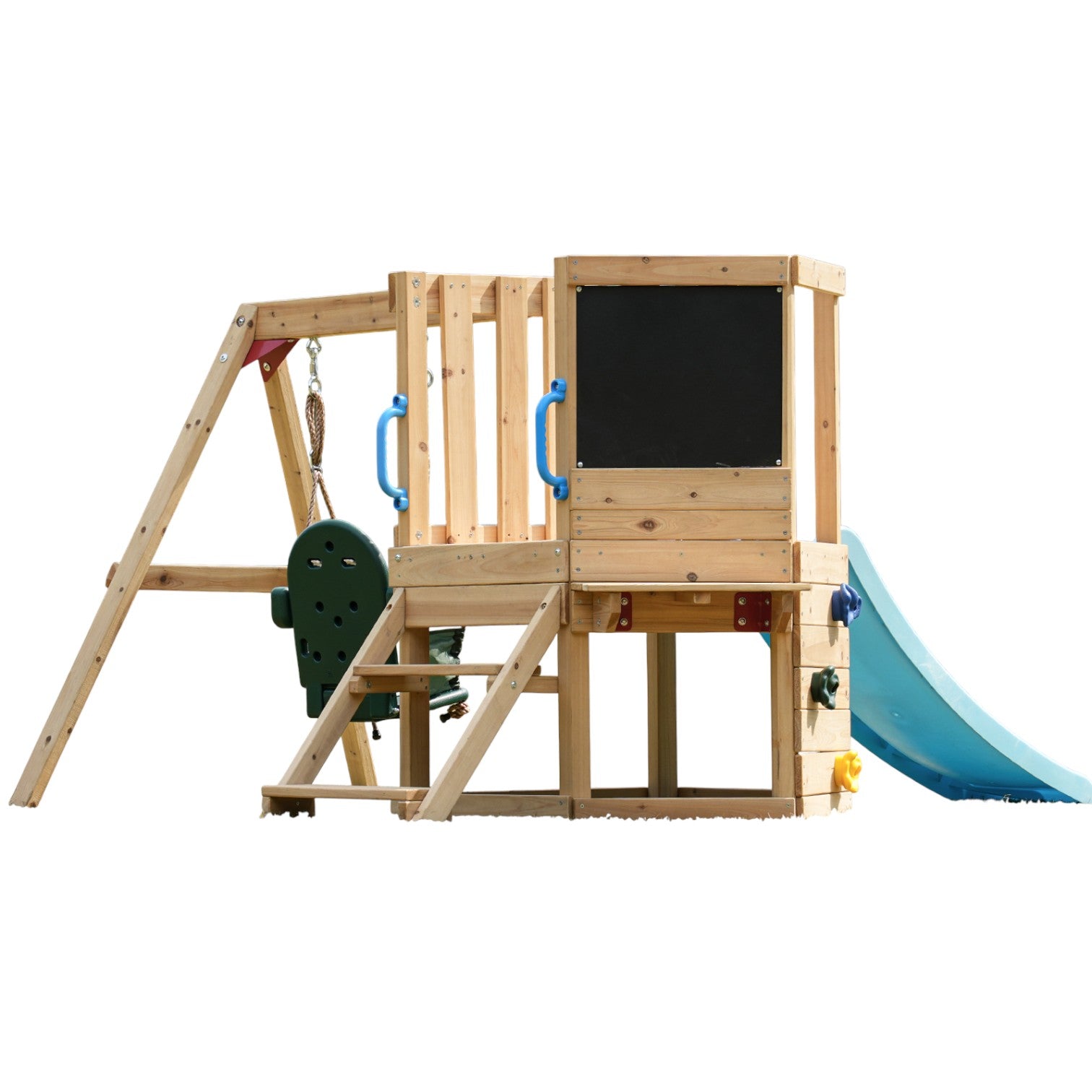 Dynamic Sports Arabian Fox Wooden Swing Set