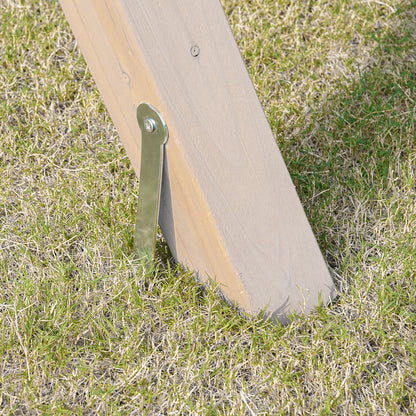 Dynamic Sports Arabian Fox Wooden Swing Set