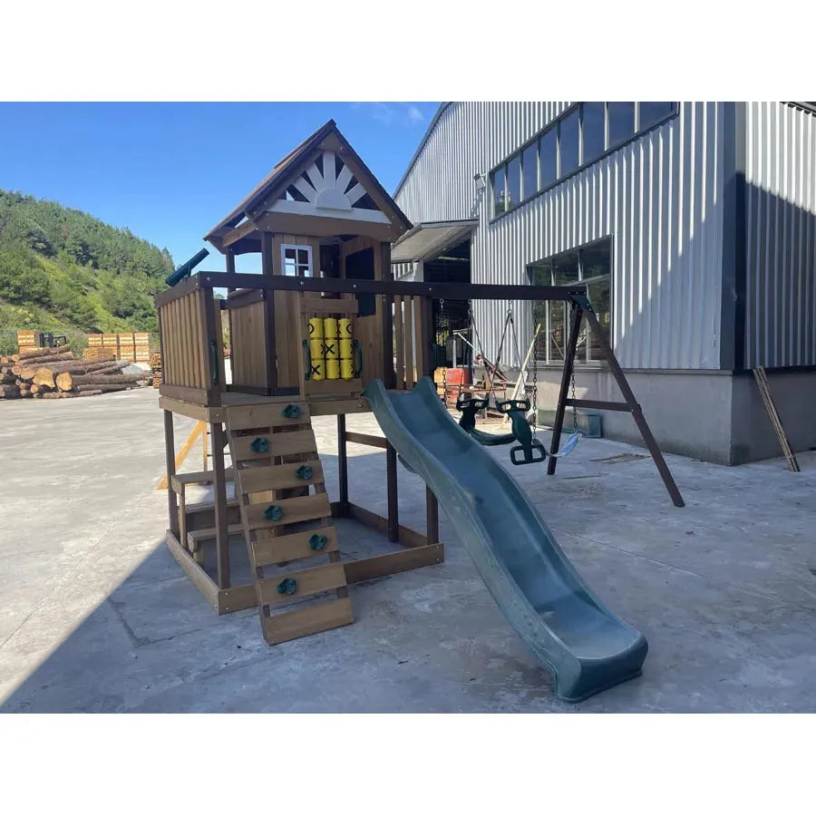 Dynamic Sports Arabian Ibex Wooden Swing Set (30cm (L) x 303cm (W) x 410cm (H))