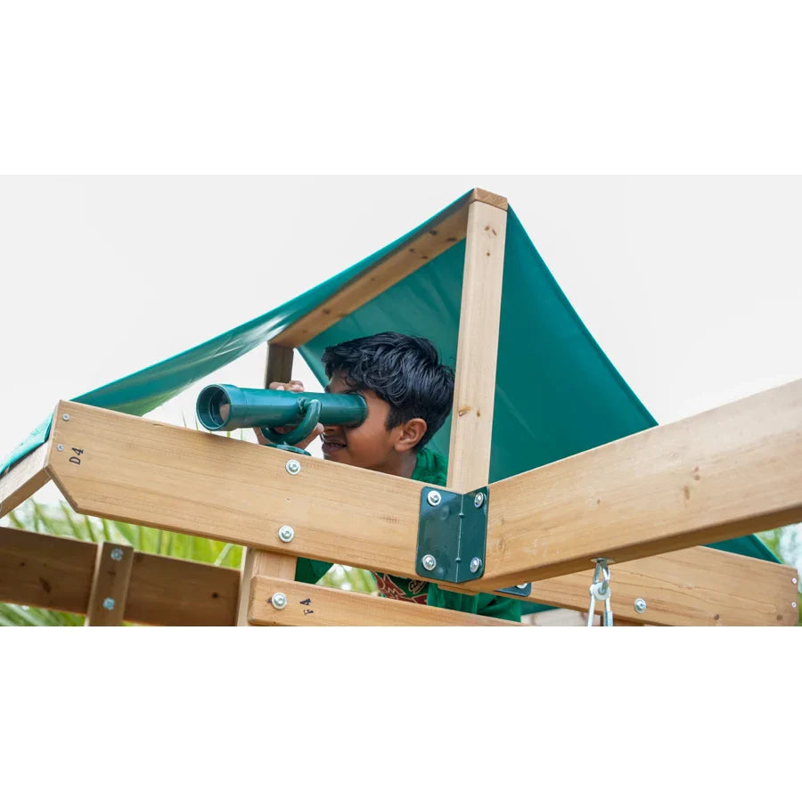 Dynamic Sports Arabian Baboon Wooden Swing Set