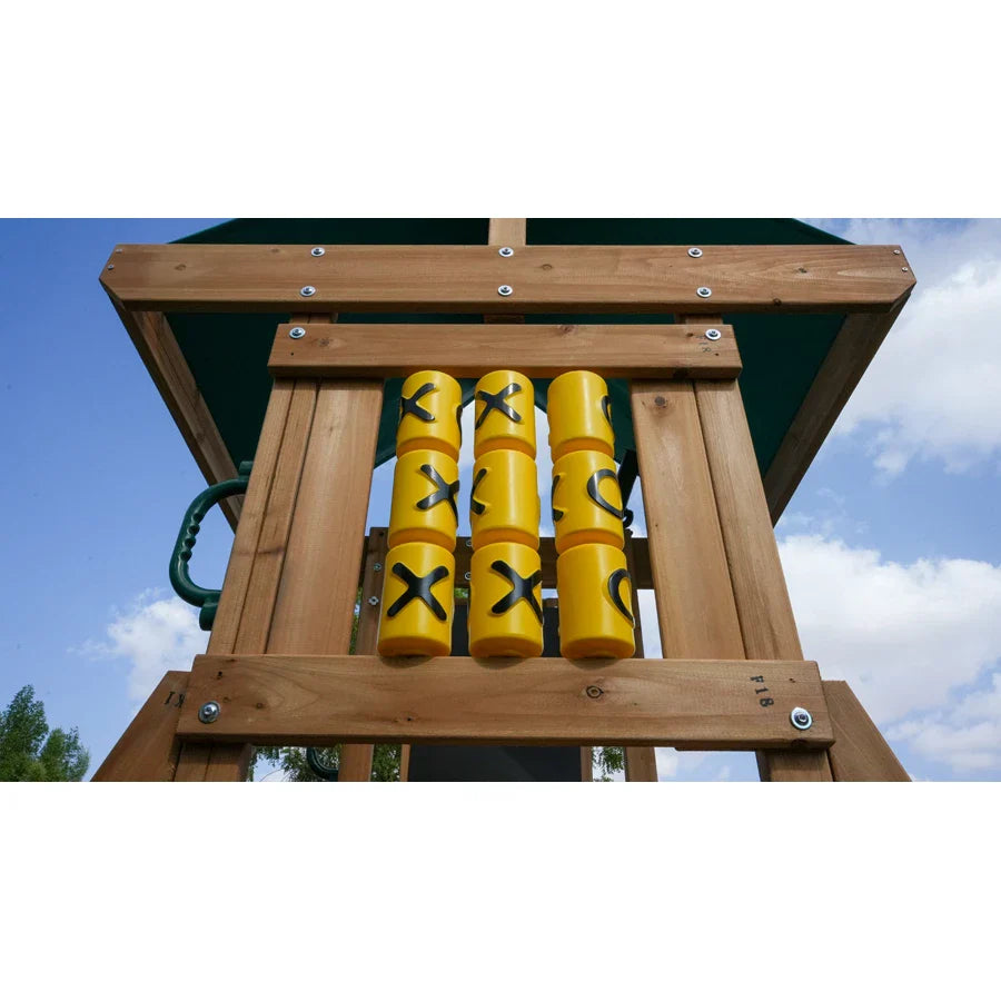 Dynamic Sports Arabian Baboon Wooden Swing Set