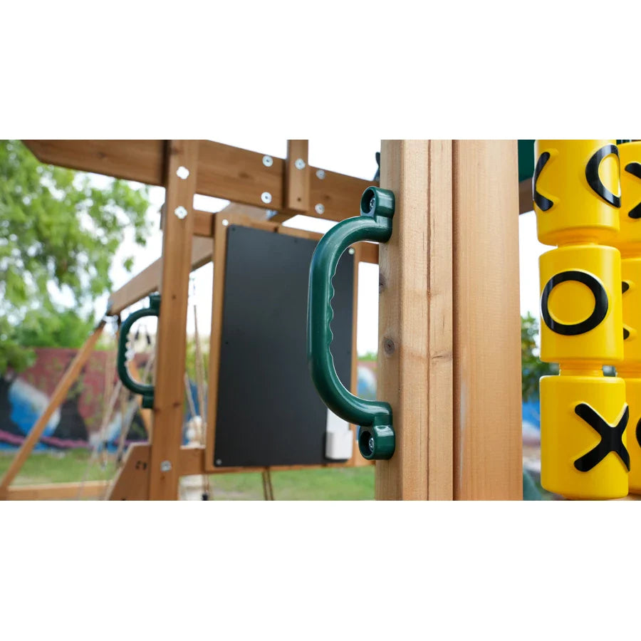 Dynamic Sports Arabian Baboon Wooden Swing Set