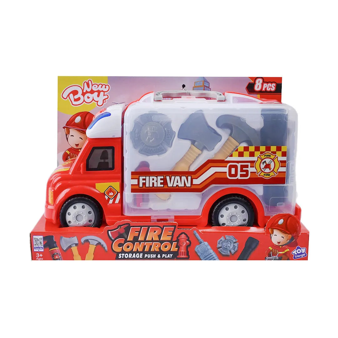 New Boy Fire Control Storage Push & Play