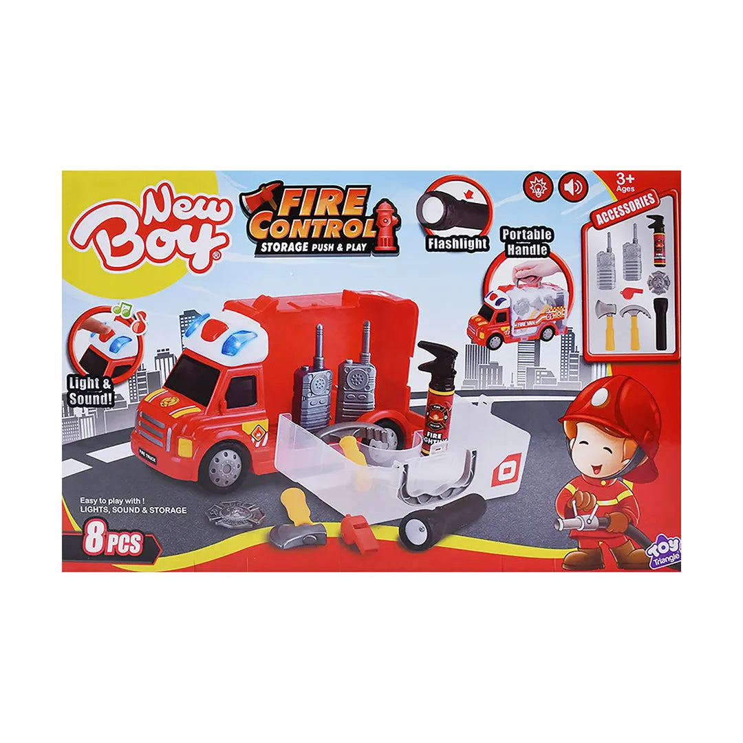 New Boy Fire Control Storage Push & Play
