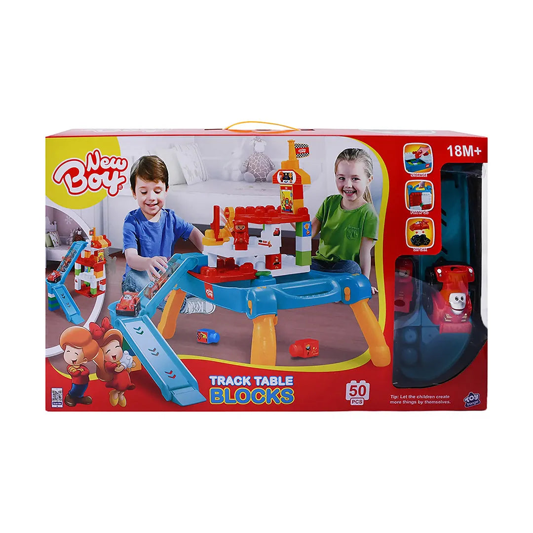 New Boy Blocks Race Track (50 Pcs)