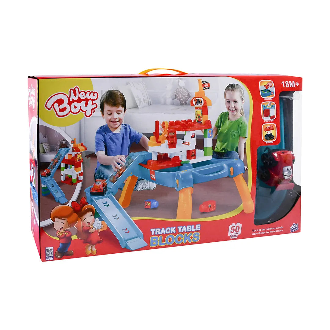 New Boy Blocks Race Track (50 Pcs)