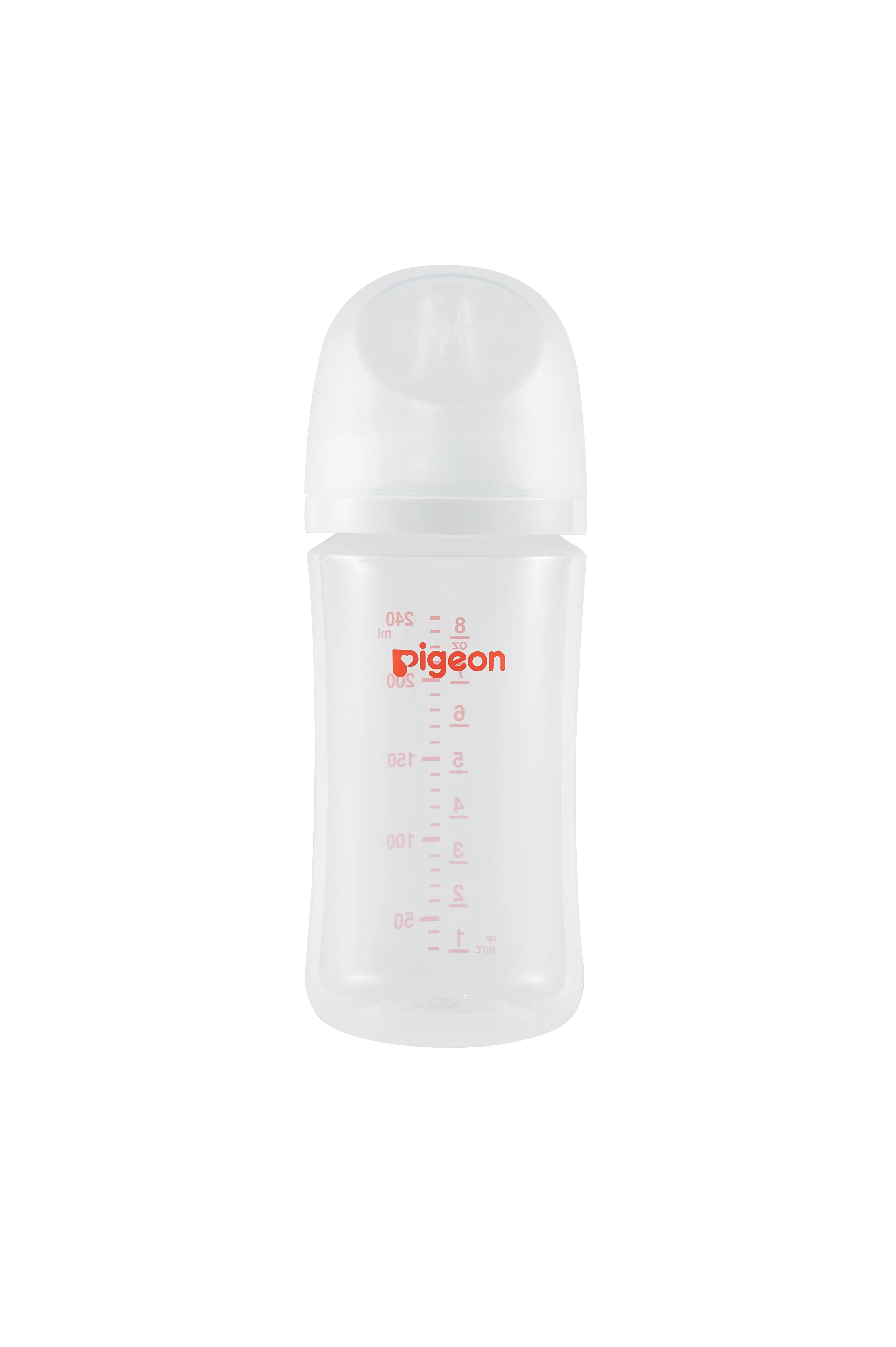 Pigeon Softouch WN3 Nursing Plastic Bottle With M-Sized Nipple (240ml, 3 Months)
