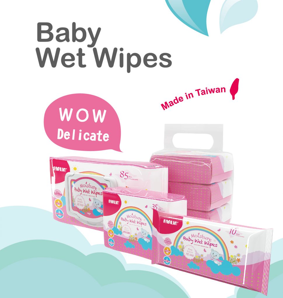 Farlin Wet Wipes - Pack of 3 (85pcs)