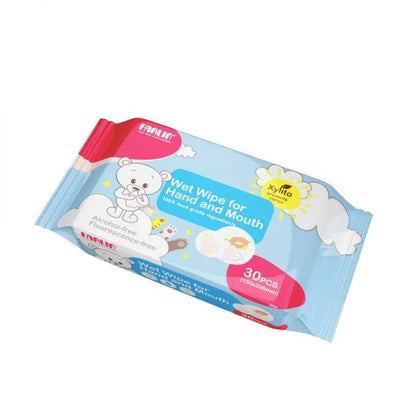 Farlin Wet Wipes For Hand and Mouth - 30 Sheets