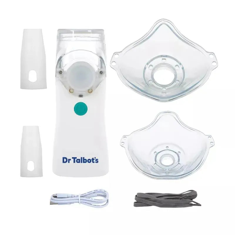 Dr. Talbot's Portable Mesh Nebulizer Rechargeable Baby & Adult Use