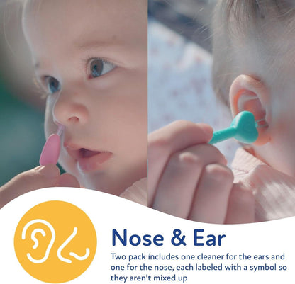 Dr. Talbot's Ear & Nose Cleaner Baby Grooming Set Girl - Pack of 2