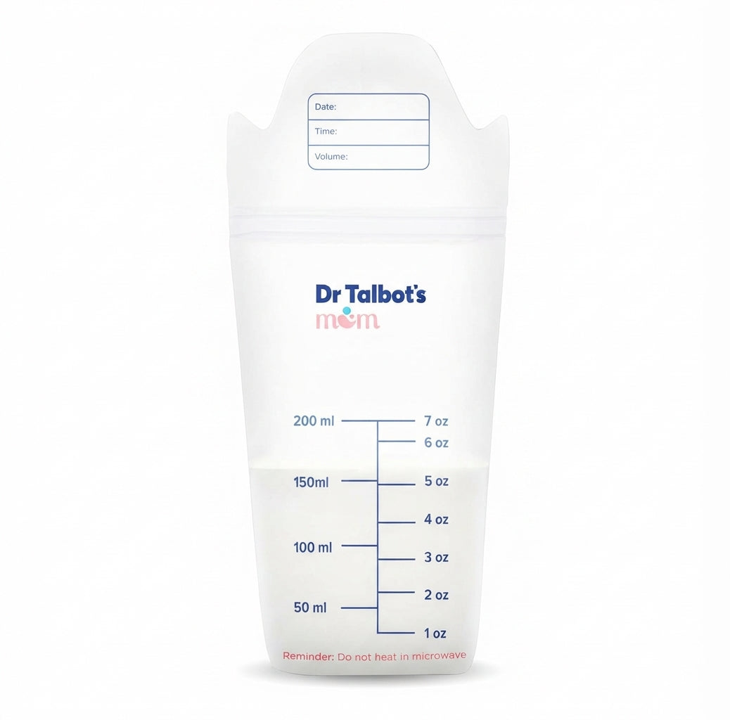 Dr. Talbot's Breast Milk Storage Bags - Leak Resistant Freezer Bags