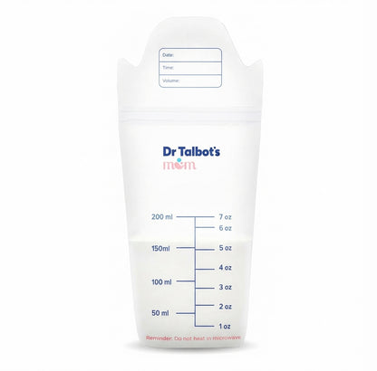 Dr. Talbot's Breast Milk Storage Bags - Leak Resistant Freezer Bags
