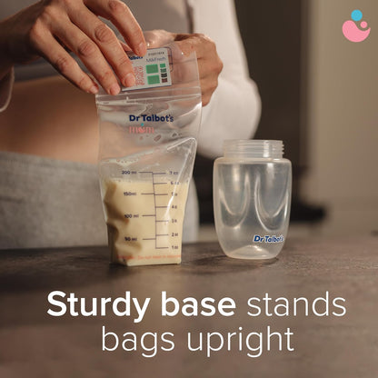 Dr. Talbot's Breast Milk Storage Bags - Leak Resistant Freezer Bags