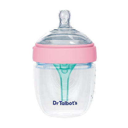 Dr. Talbot's Silicone Anti Colic Bottle (Pink, 5oz)