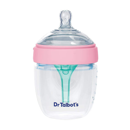 Dr. Talbot's Silicone Anti Colic Bottle (Pink, 5oz)