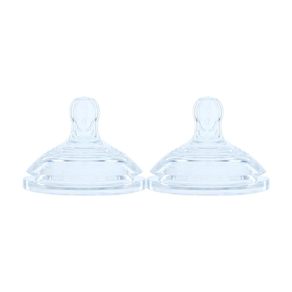 Dr. Talbot's Soft Flex Easy Latch Bottle Feeding Nipples (Medium Flow) - Pack of 2