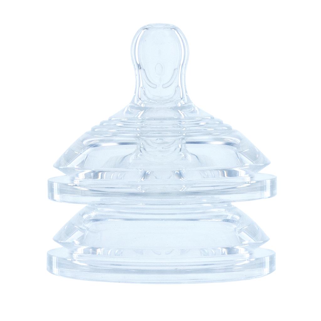 Dr. Talbot's Soft Flex Easy Latch Bottle Feeding Nipples (Medium Flow) - Pack of 2