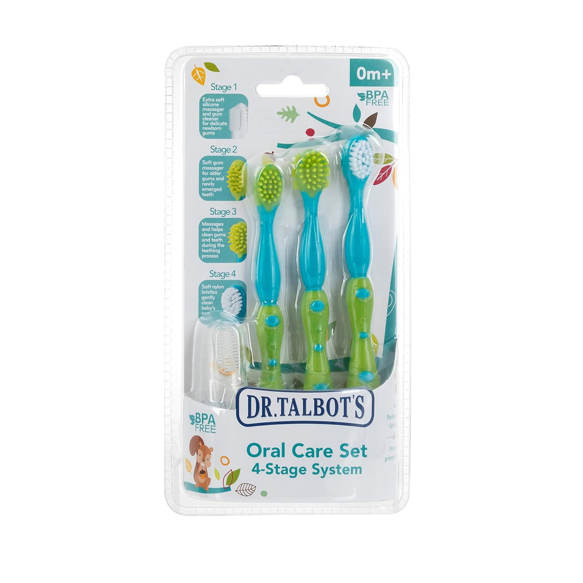 Dr. Talbot's Baby Tooth & Gum Care Kit - Pack of 4