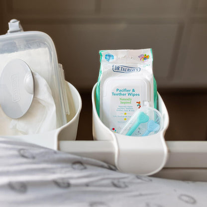 Dr. Talbot's Pacifier Wipes, Plant-Based Baby Cleaning Wipes, Travel Pack