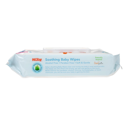 Dr. Talbot's Nuby Soothing Baby Wipes Gentle Sensitive Skin Cleaning Wipes