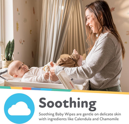Dr. Talbot's Nuby Soothing Baby Wipes Gentle Sensitive Skin Cleaning Wipes
