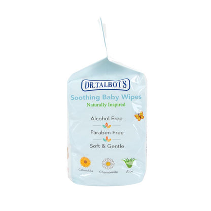 Dr. Talbot's Baby Wipes Soft Gentle Diaper Changing Wipes - Pack of 3