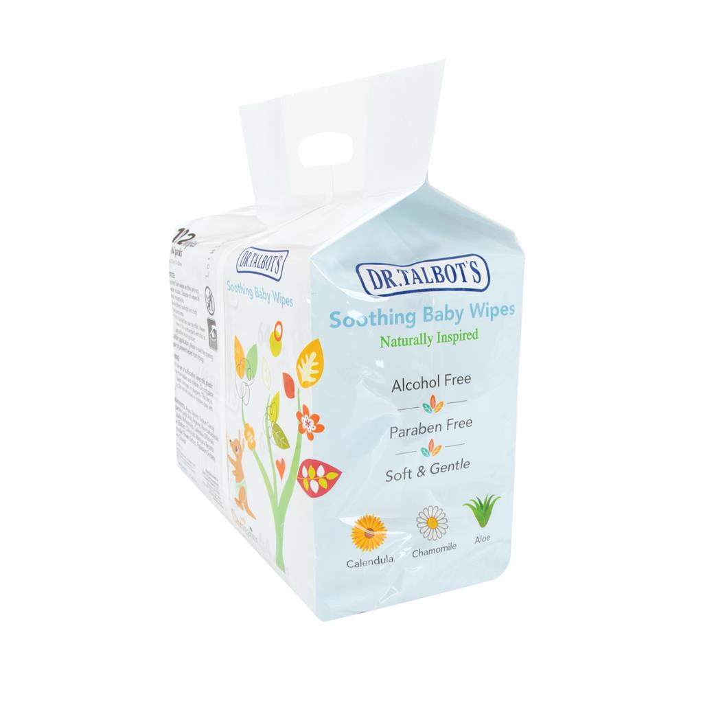 Dr. Talbot's Baby Wipes Soft Gentle Diaper Changing Wipes - Pack of 3