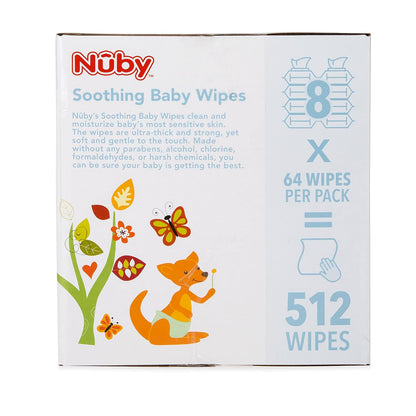 Dr. Talbot's Baby Wipes Value Bundle Sensitive Skin Wipes - Pack of 8
