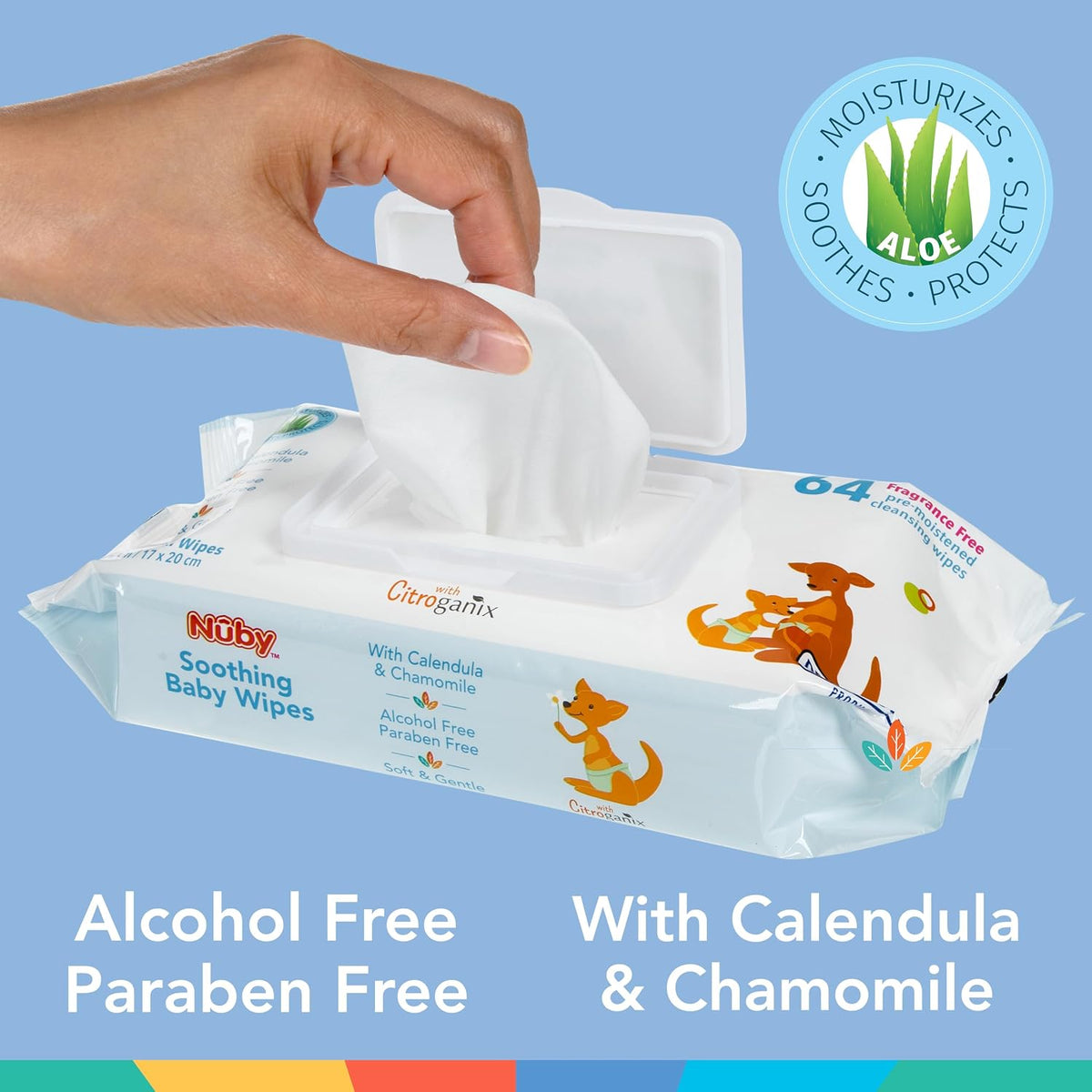 Dr. Talbot's Baby Wipes Value Bundle Sensitive Skin Wipes - Pack of 8