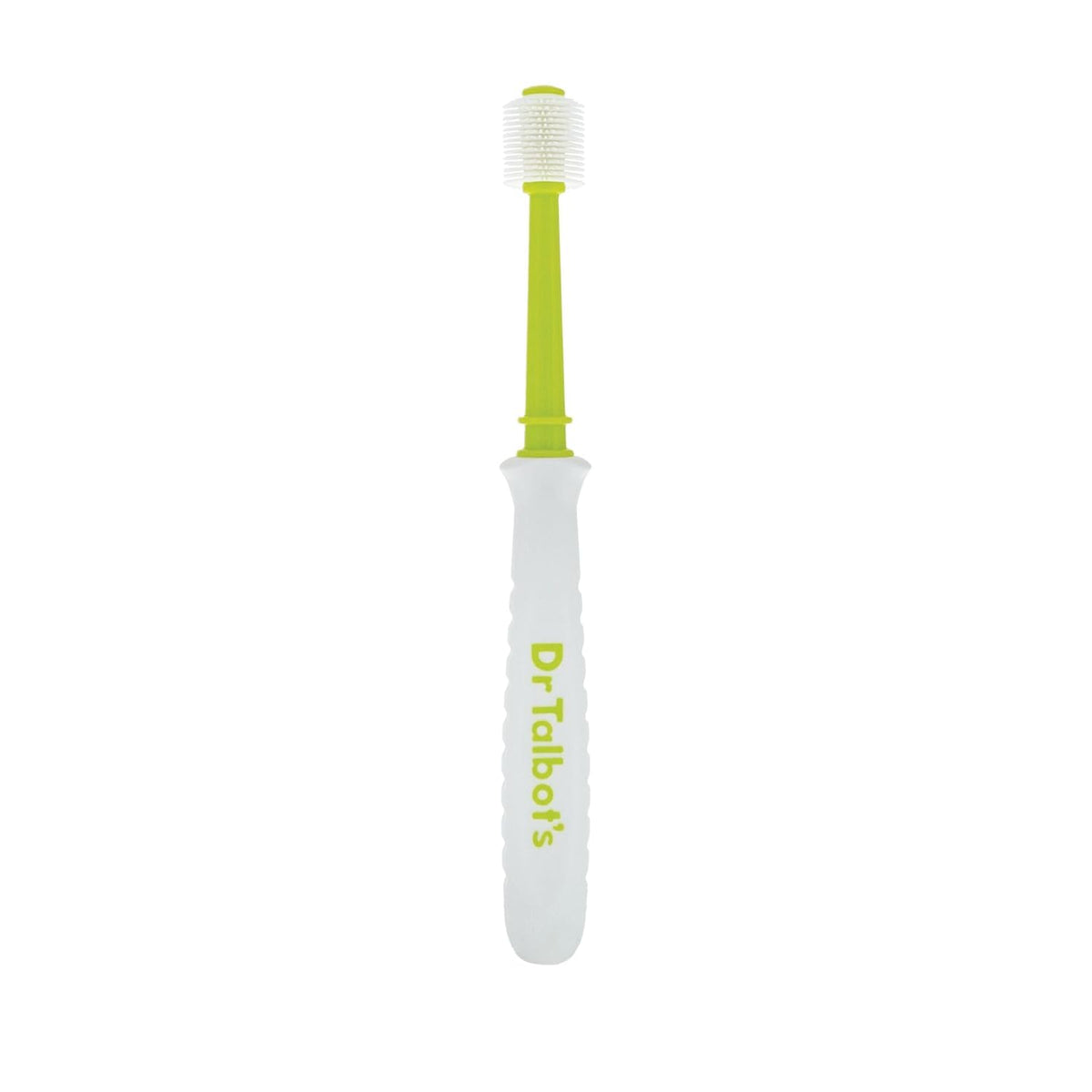 Dr. Talbot's 360° Baby Toothbrush Set, Soft Bristles (Blue & Green) - Pack of 2