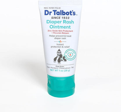 Dr. Talbot's Diaper Rash Ointment, Baby Skin Protection Cream