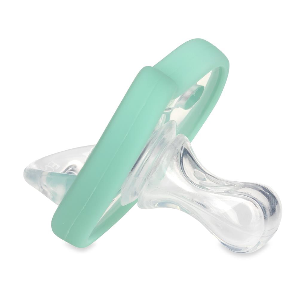 Dr. Talbot's Flat Orthodontic Pacifiers (Aqua & Pink, Small, 0-6m)