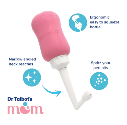Dr. Talbot's Postpartum Peri Bottle, Angled Cleansing Bottle