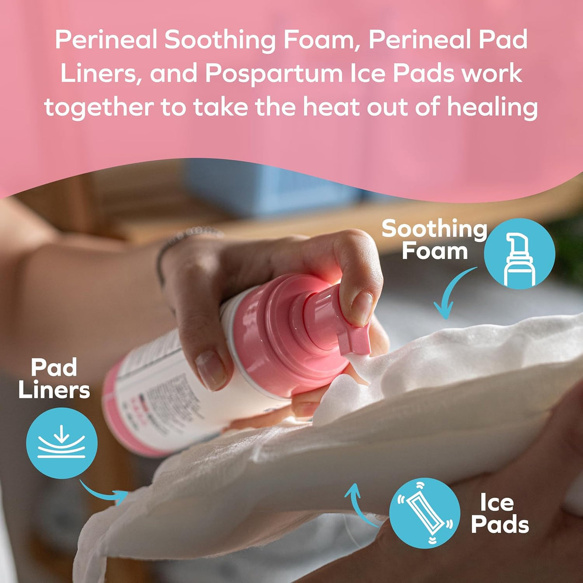 Dr. Talbot's Perineal Cooling Foam, Postpartum Recovery Cleanser