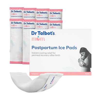 Dr. Talbot's Postpartum Ice Pads, Instant Cooling Relief - Pack of 8
